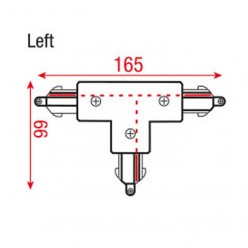 Artecta A0333713 3-Phase Right T-Connector